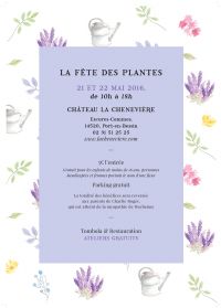 Fête des Plantes. Du 21 au 22 mai 2016 à Commes. Calvados.  18H00
